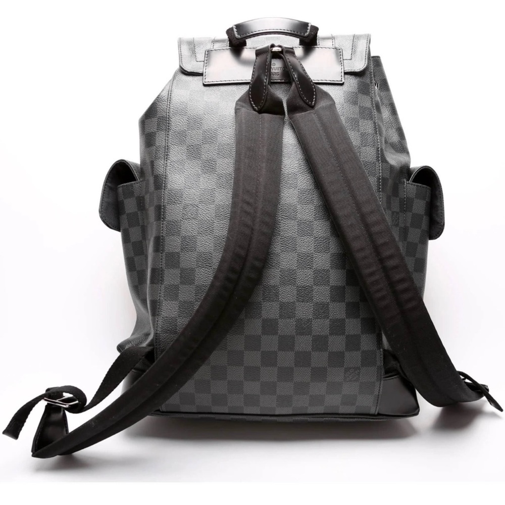Louis Vuitton Damier Christopher Men's Bag Back Pack - Picture 3 of 5